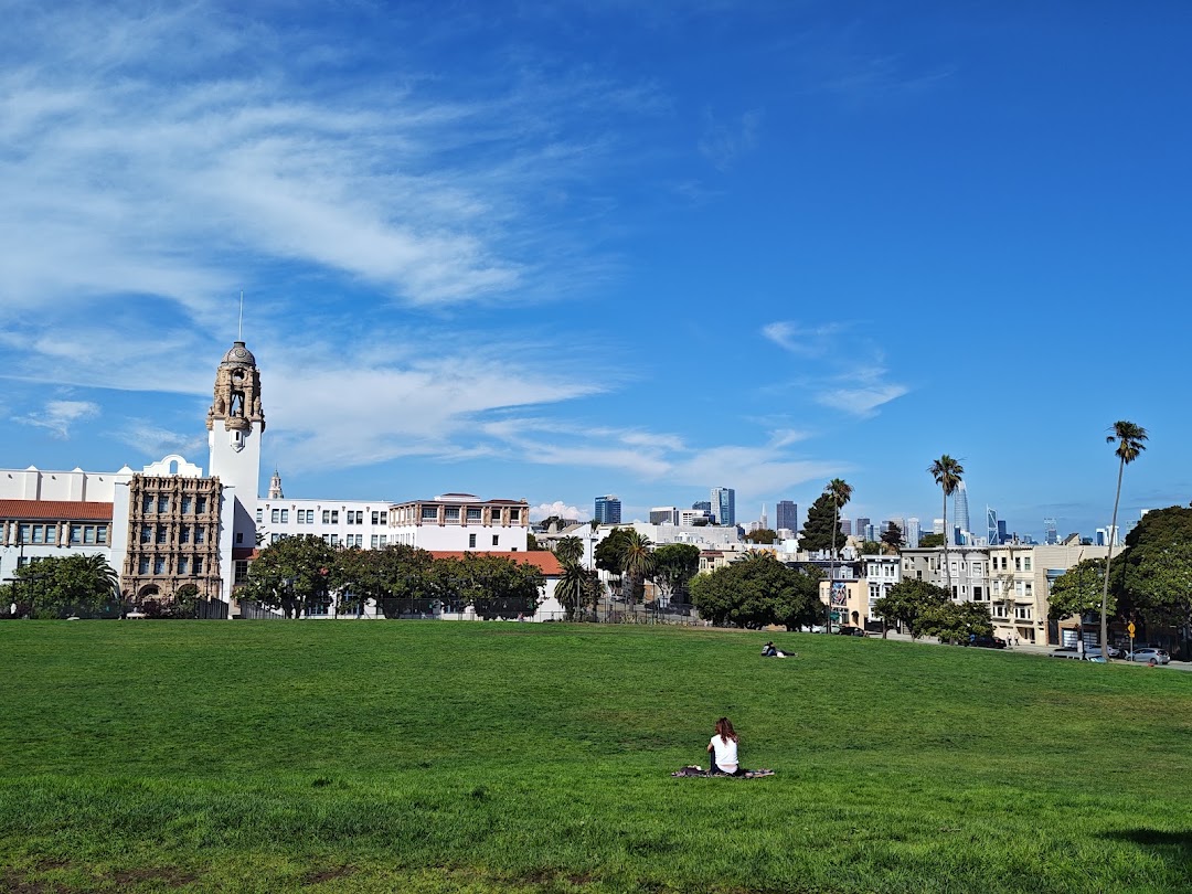 Mission Dolores Dog Play Area North in San Francisco