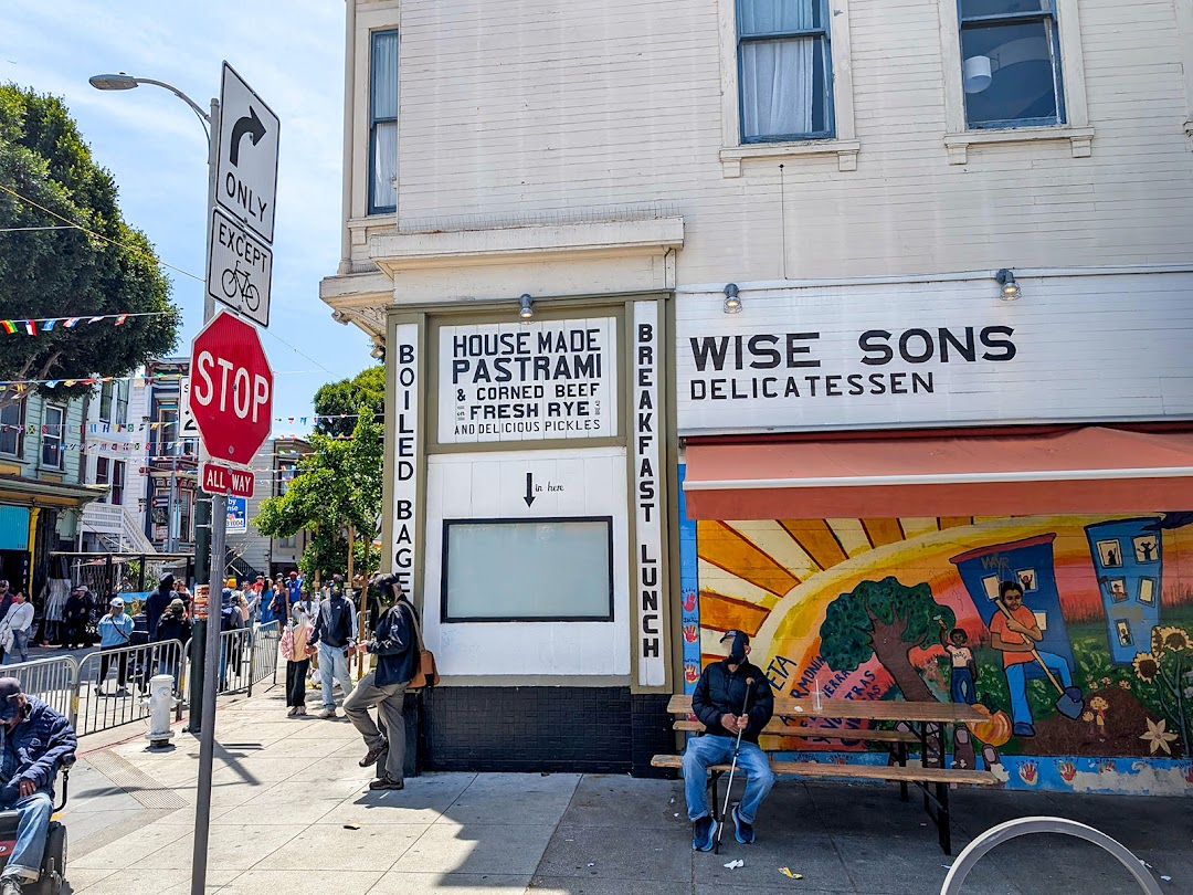 Wise Sons Jewish Deli 24th Street in San Francisco