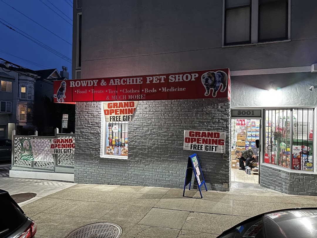 Rowdy & Archie Pet Shop