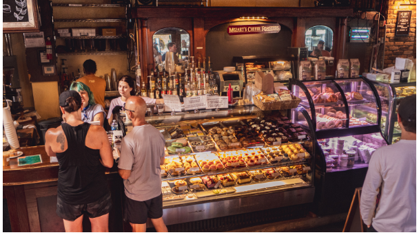Mozart's Coffee Roasters in Austin