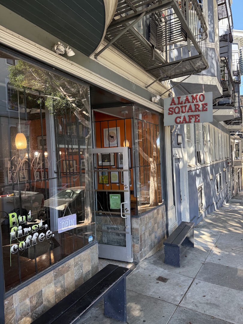 Alamo Square Cafe in San Francisco