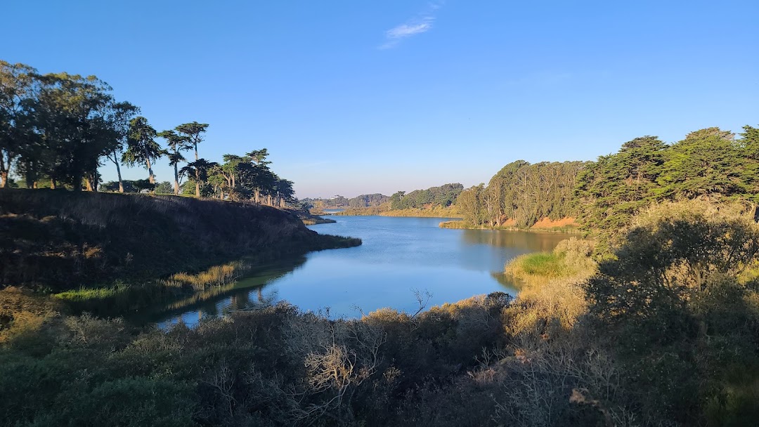 Lake Merced Park in San Francisco