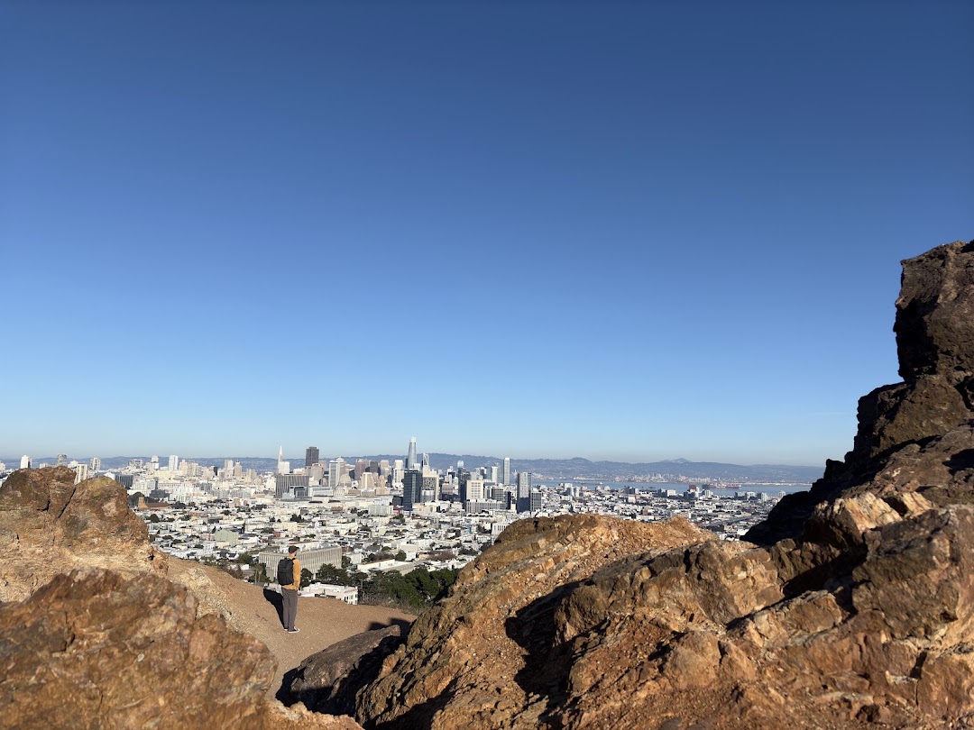 Corona Heights Dog Run in San Francisco