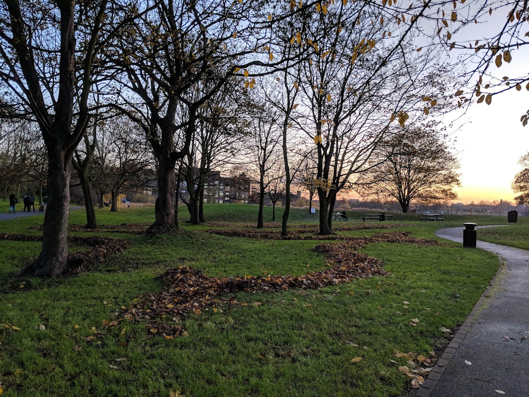 Burgess Park in London