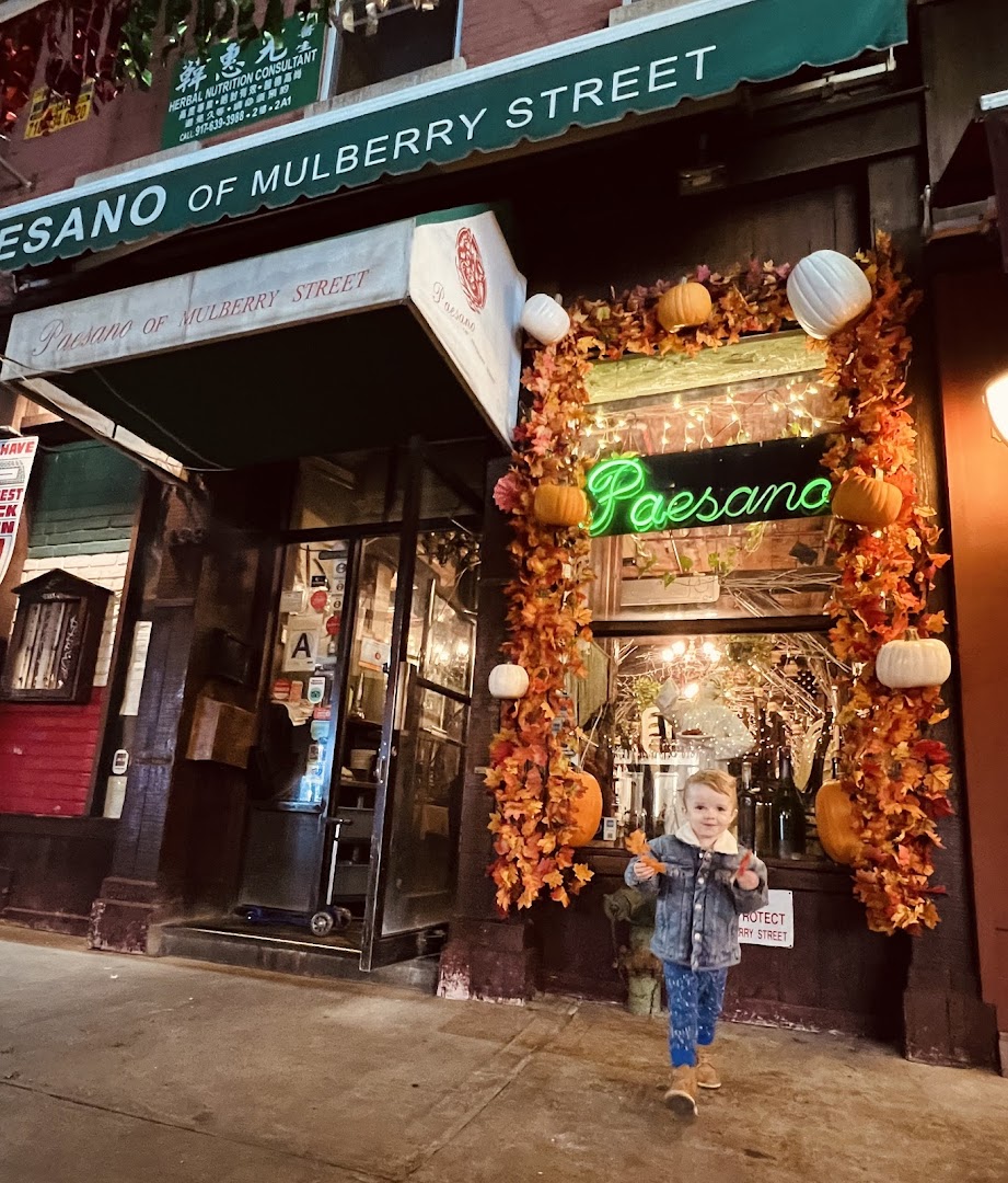 Paesano of Mulberry Street in New York