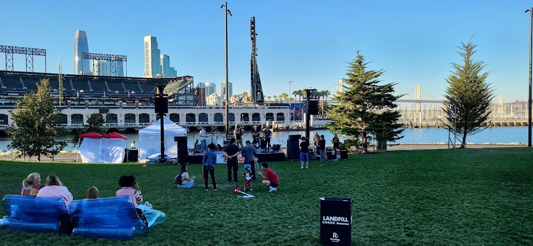 China Basin Park in San Francisco